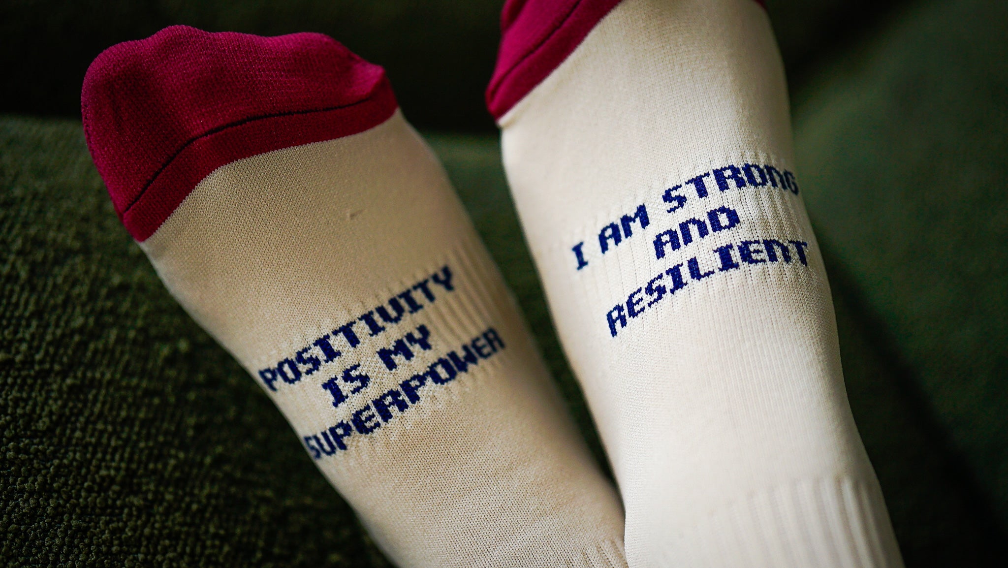 Strong and Resilient Crew Socks - Supporting Gynaecological Cancer Research