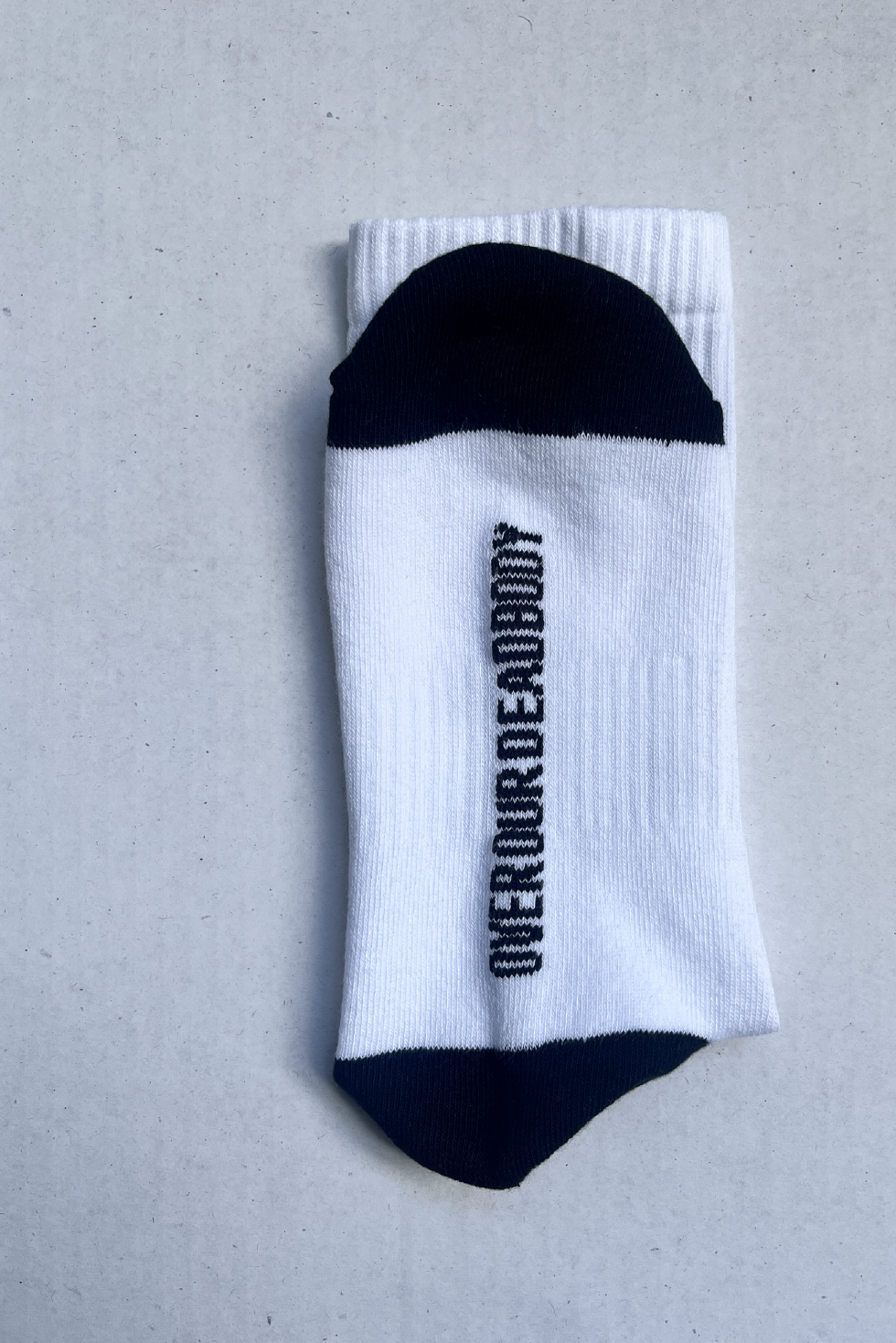 Over Our Dead Body Crew Sock