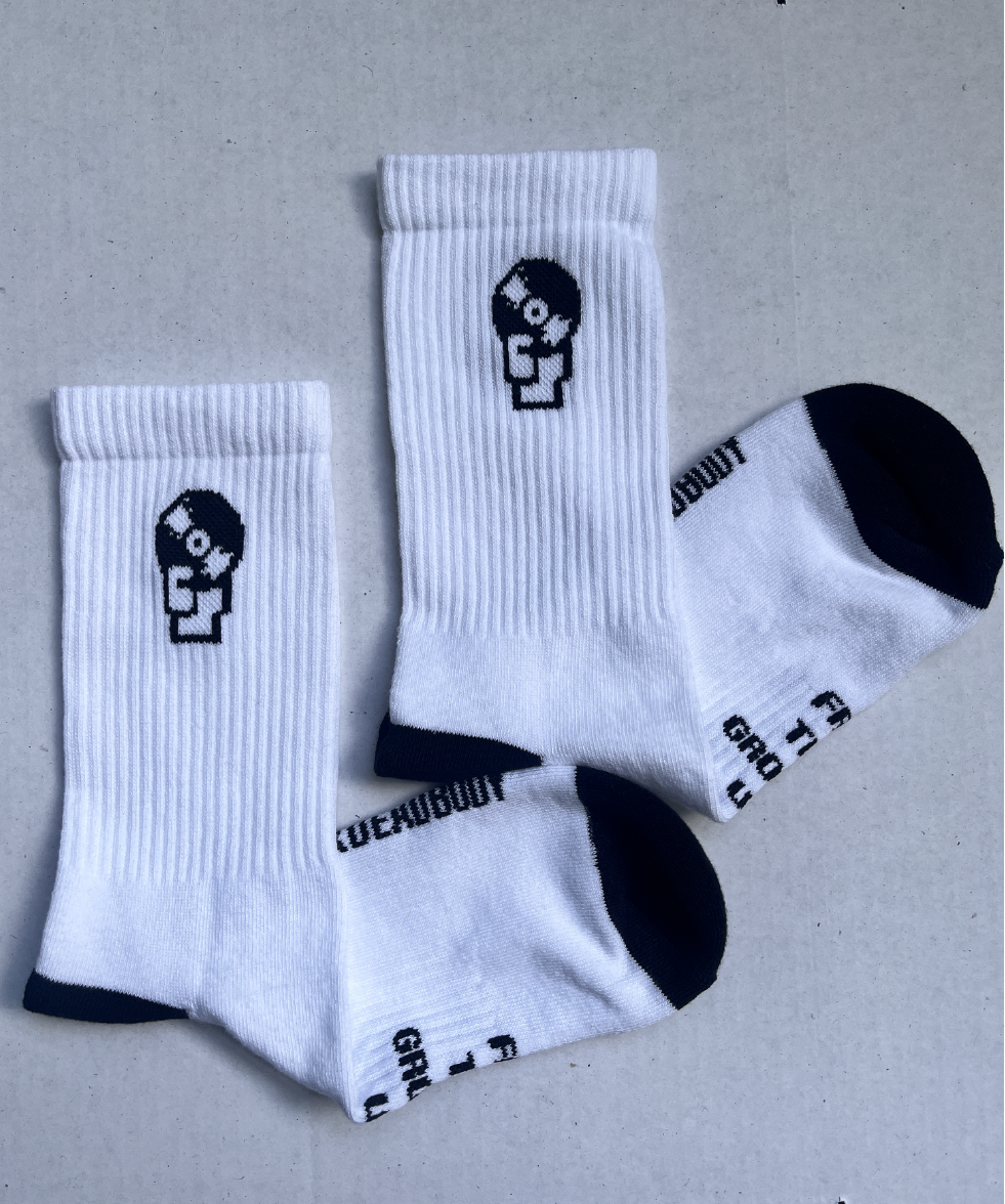 Over Our Dead Body Crew Sock